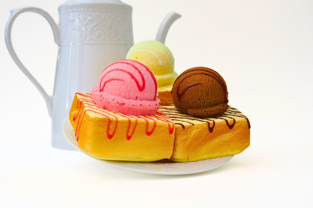 Ice Cream Bread Slow Rise Squishy