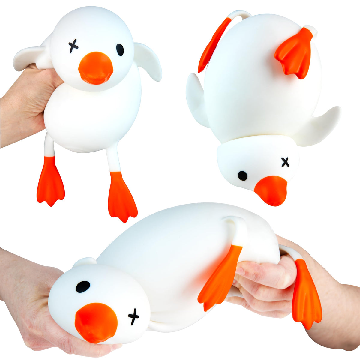 ORB Easy Sqweezy Jumbo Squishy Goose
