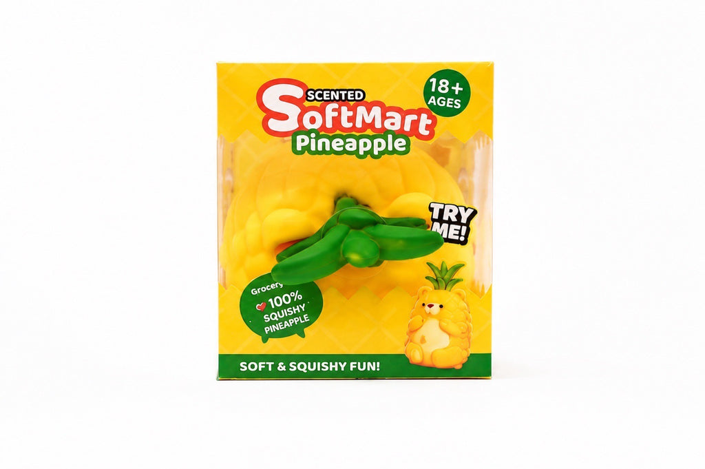 Large Pineapple Bear Marshmallow Squishy