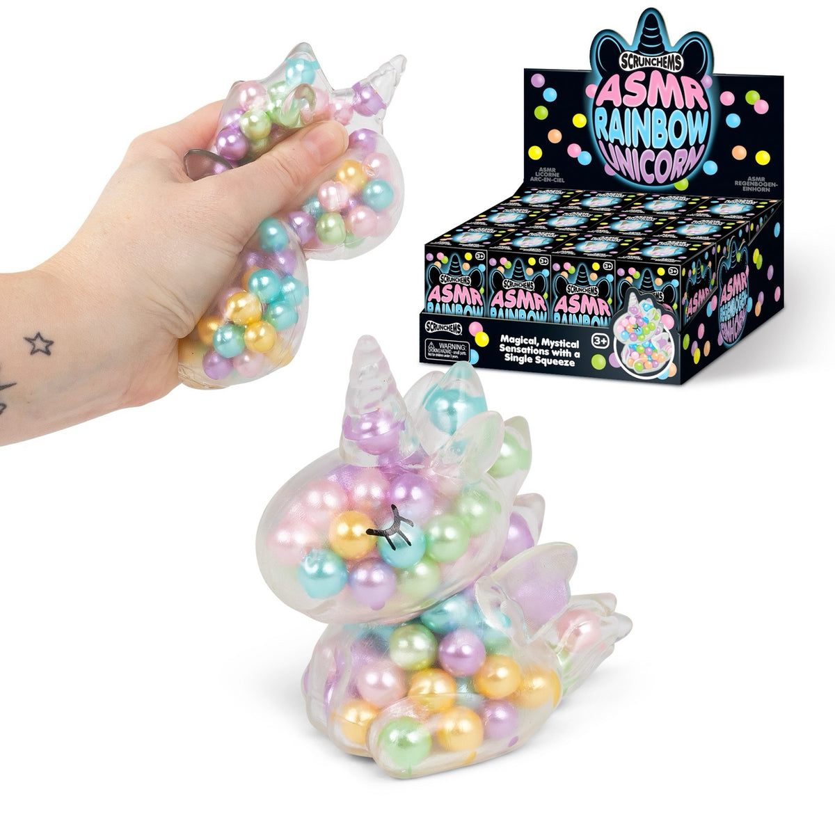 Scrunchems ASMR Rainbow Unicorn Squishy