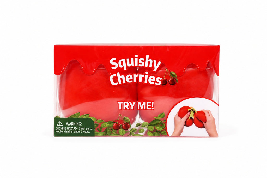 Large Cherries Marshmallow Squishy