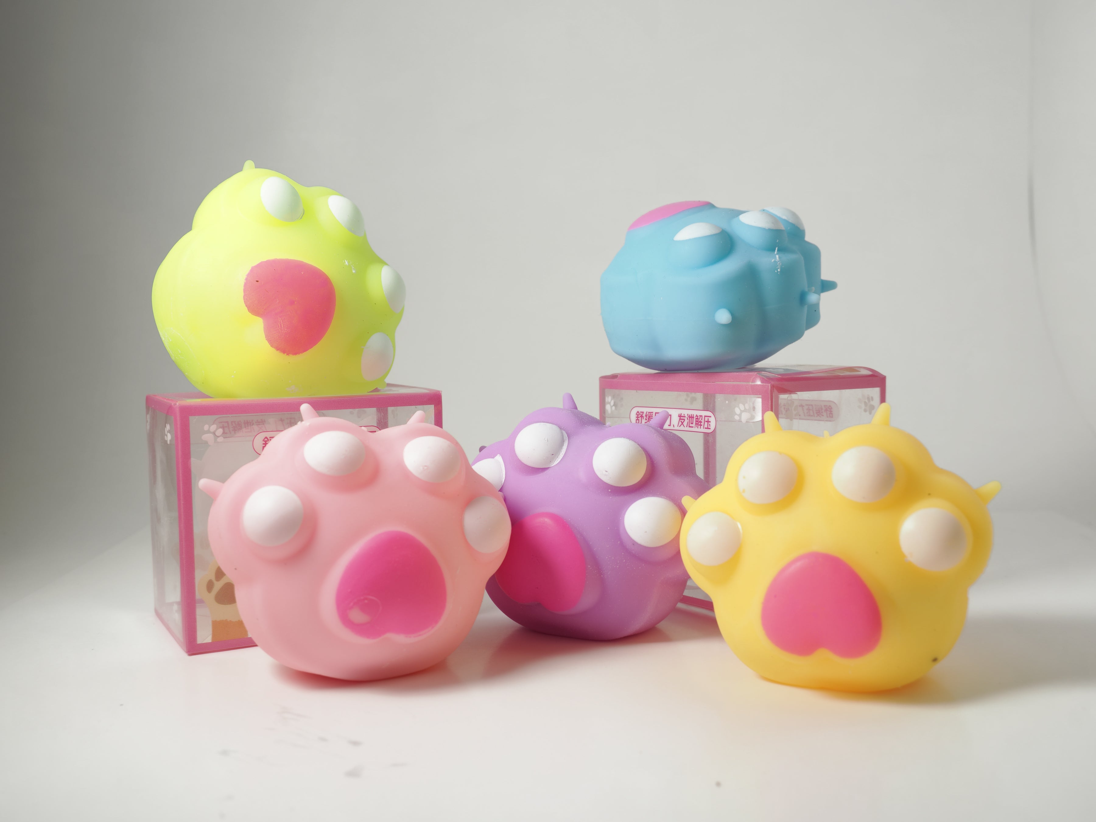 Cat Paw Marshmallow Squish