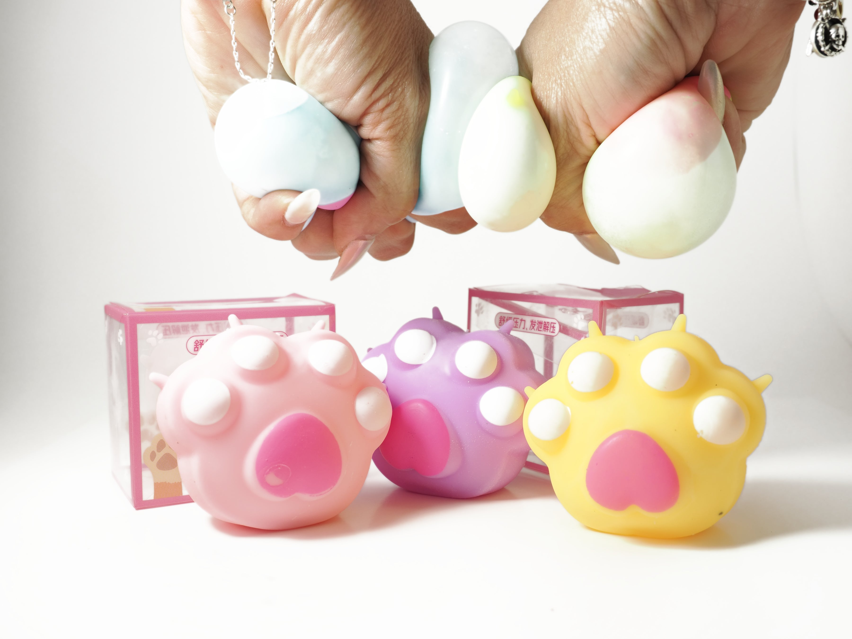 Cat Paw Marshmallow Squish