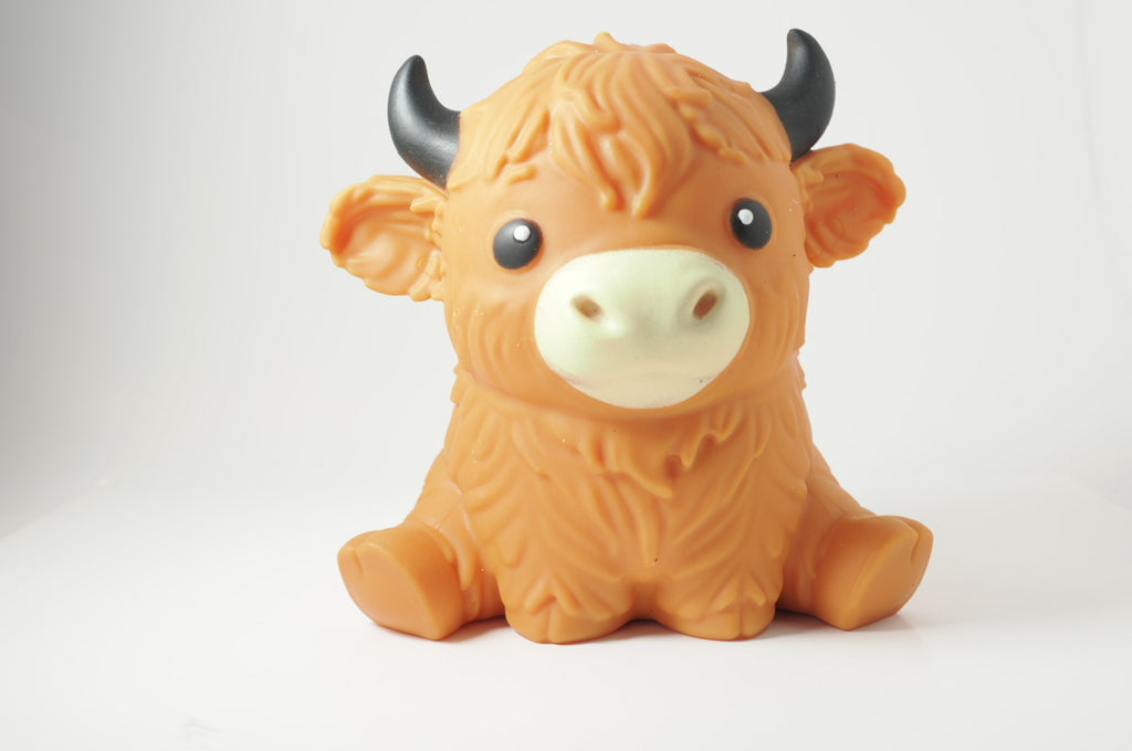 Highland Cow Marshmallow Squish