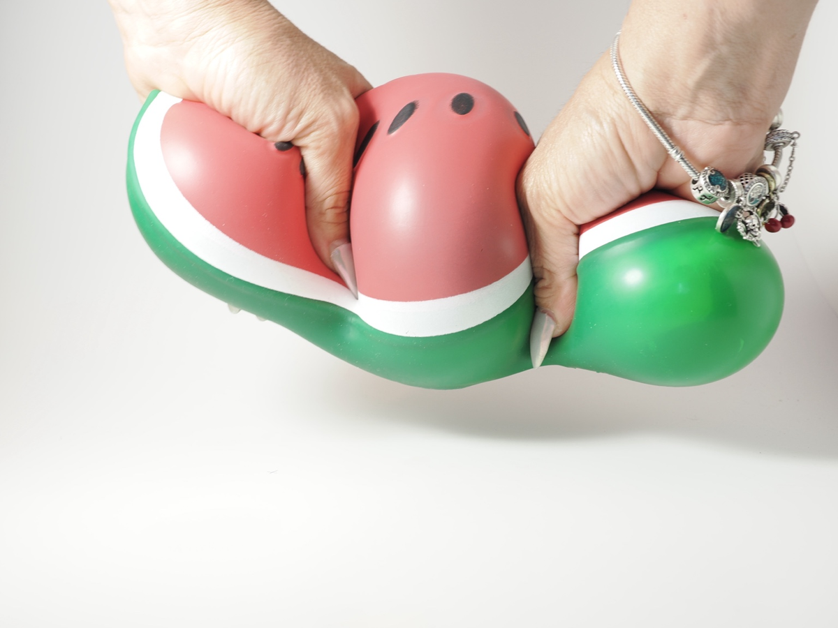Large Watermelon Slice Marshmallow Squishy