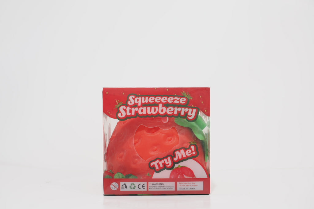 Large Strawberry Marshmallow Squish