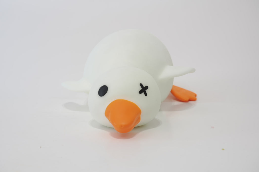 Large White Roasted Color Changing Goose Marshmallow Squishy