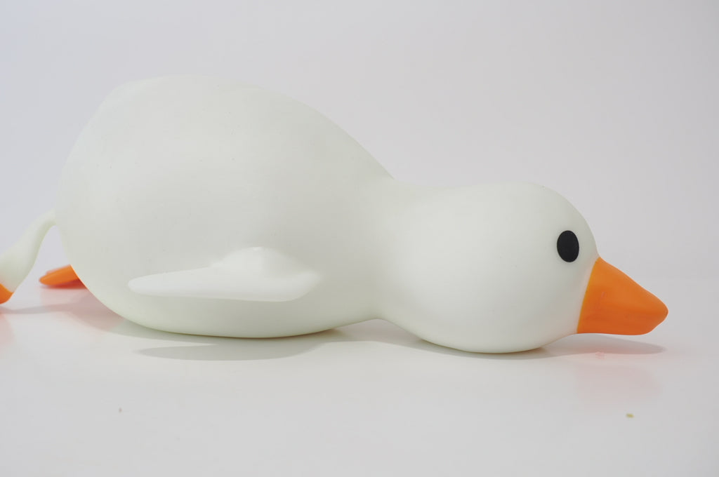 Large White Roasted Color Changing Goose Marshmallow Squishy
