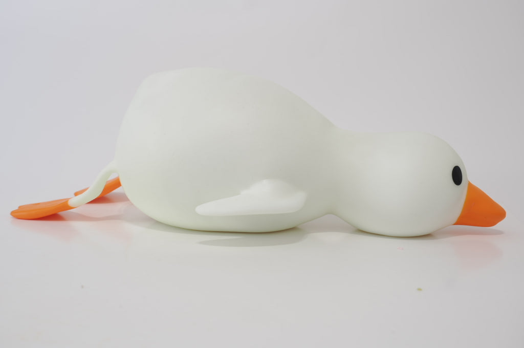 Large White Roasted Color Changing Goose Marshmallow Squishy