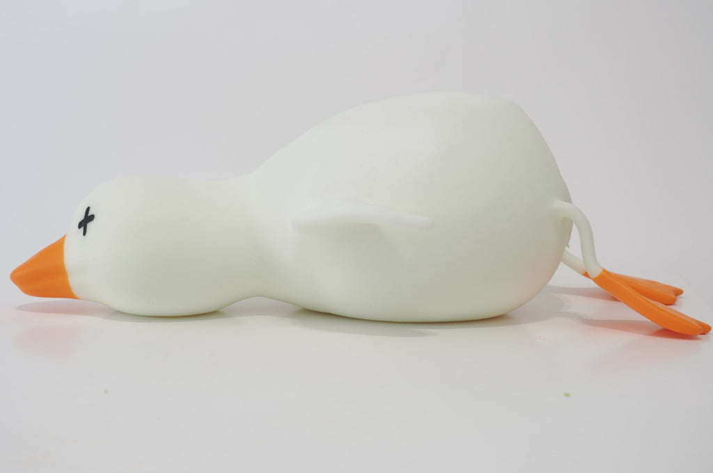 Large White Roasted Color Changing Goose Marshmallow Squishy
