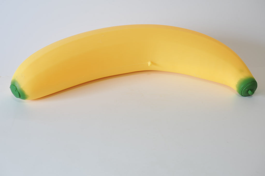 Large Curved Banana Marshmallow Squishy