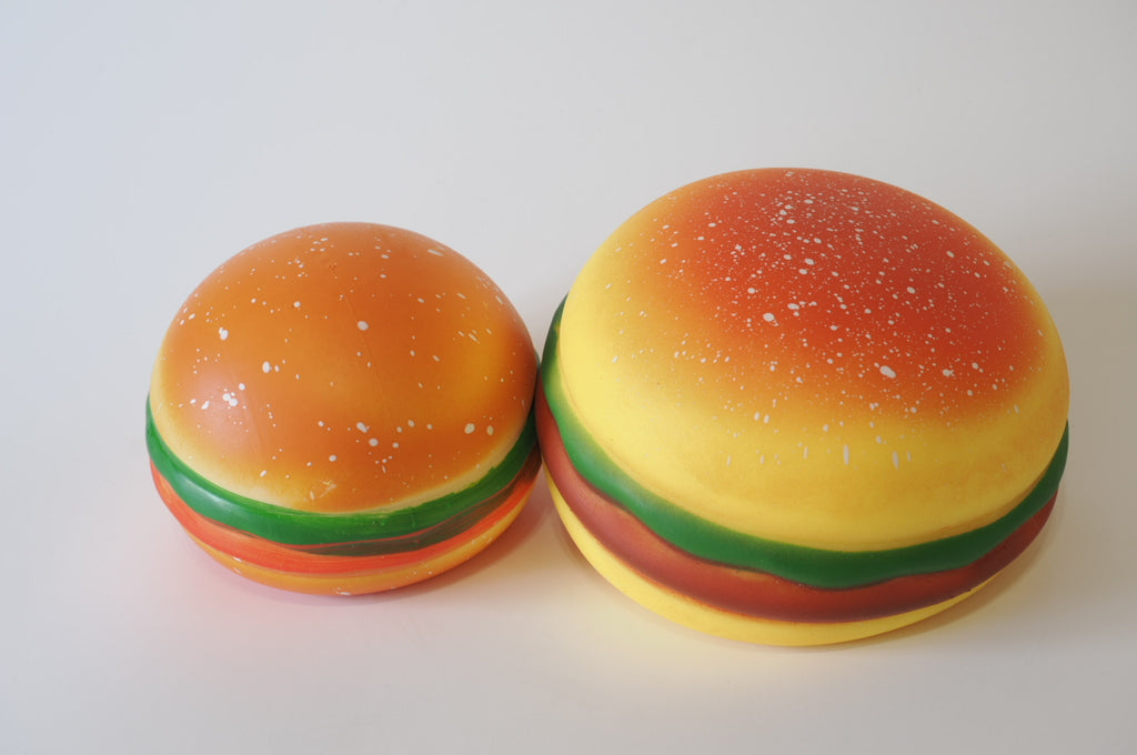 Large Burger XL Marshmallow Squishy
