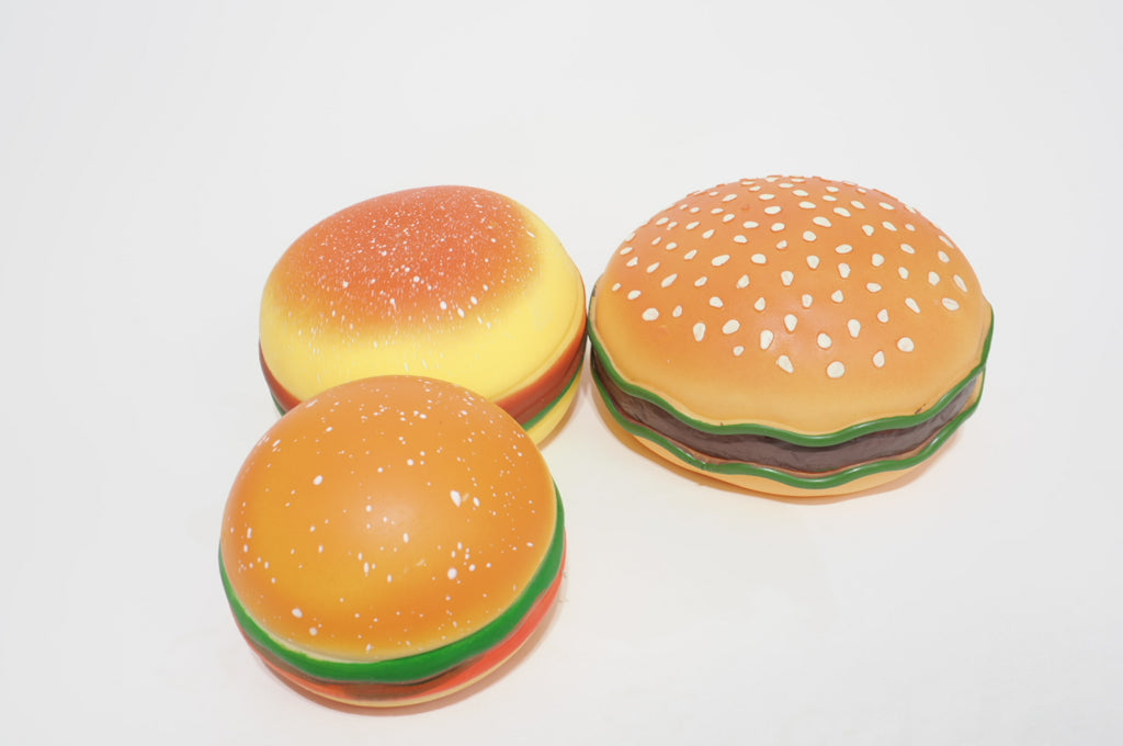 Large Burger XXL Marshmallow Squishy