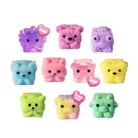 MushyKinz Mystery Mini 3 Pack Squishy Collectible Figures