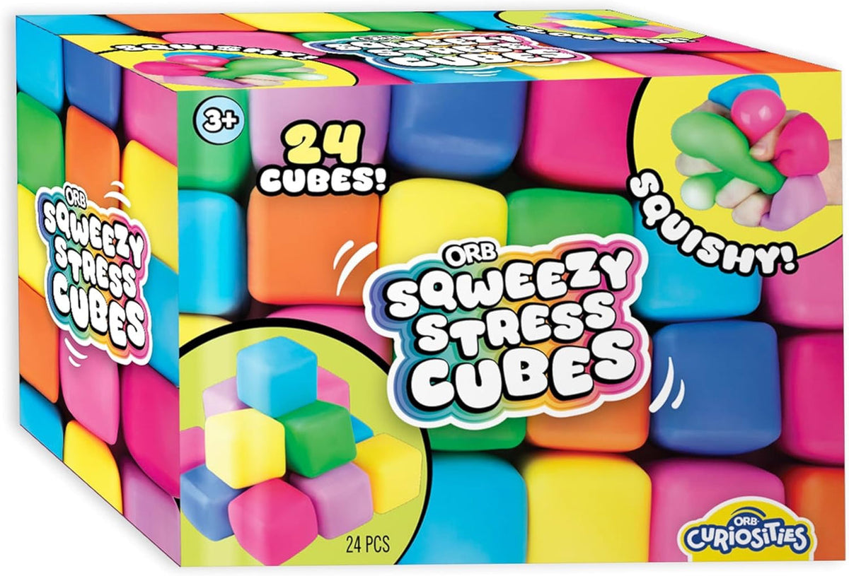 ORB Easy Sqweezy Stress Cubes Squishy