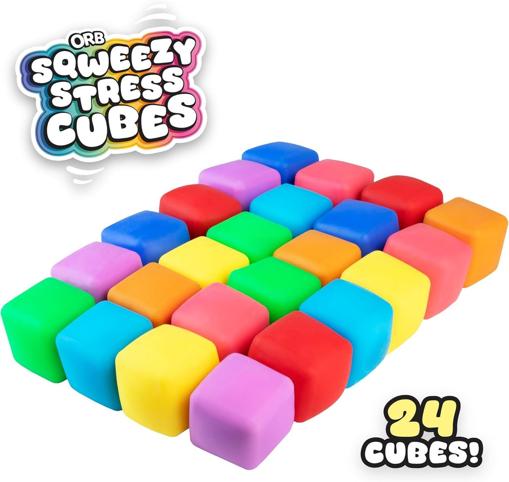 ORB Easy Sqweezy Stress Cubes Squishy