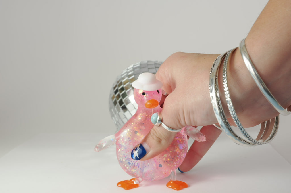 Sugar Goose with Hat