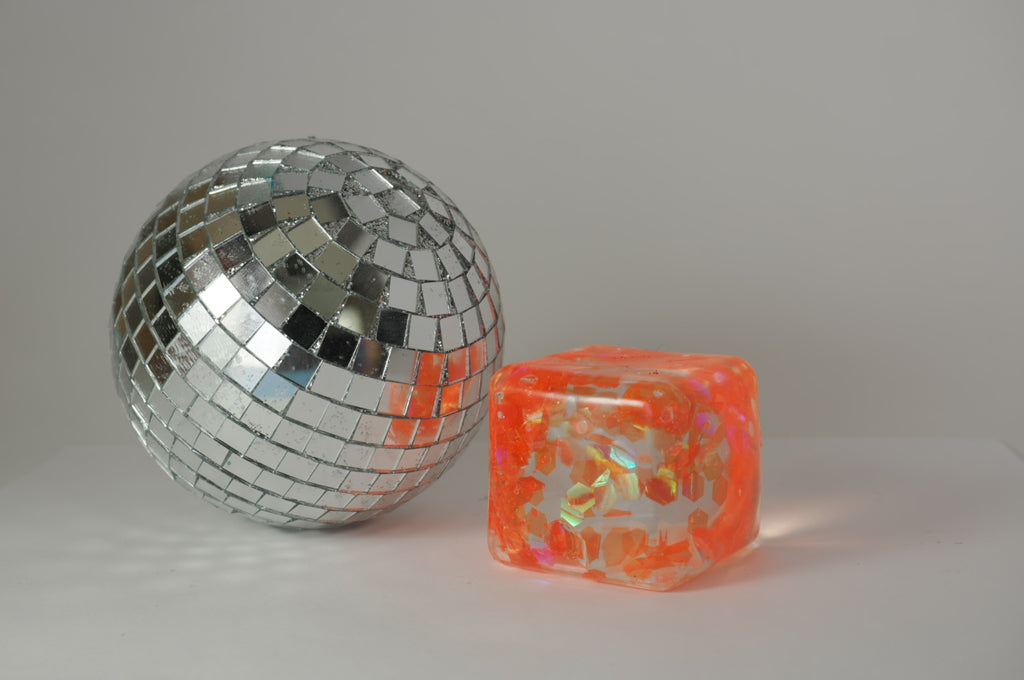 Glitter Sugar Cube