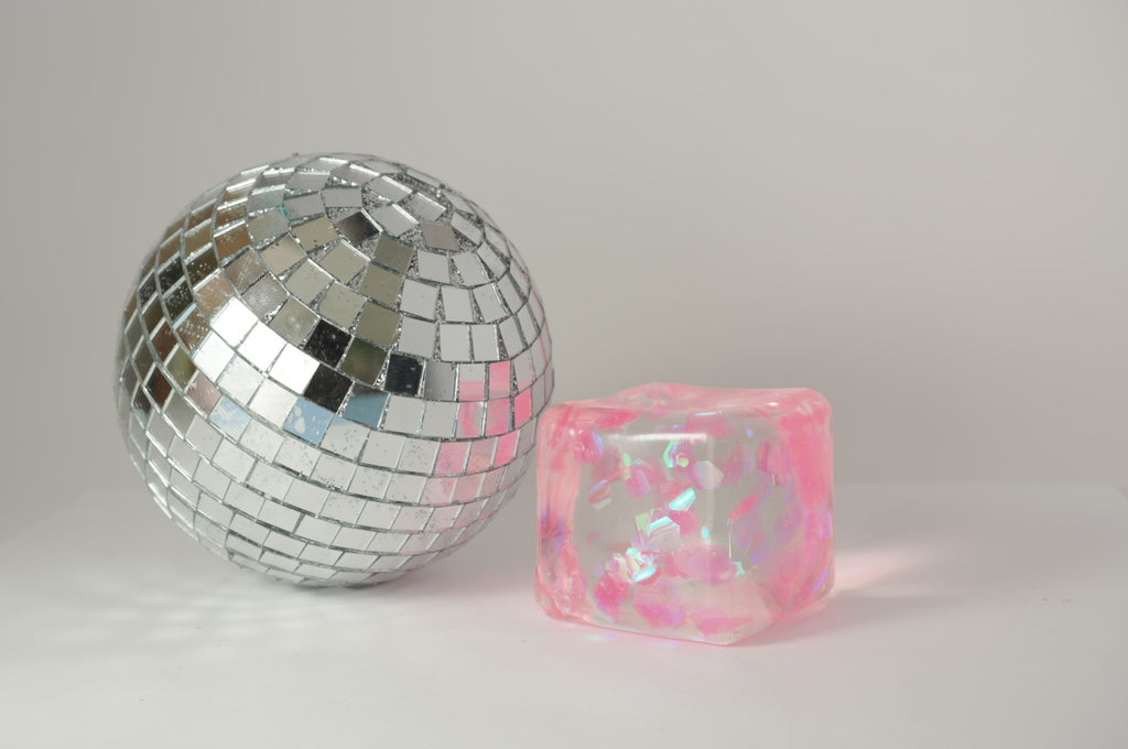 Glitter Sugar Cube