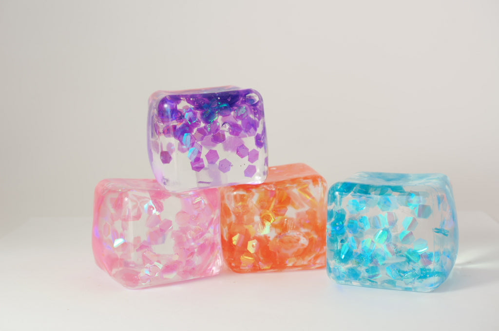 Glitter Sugar Cube