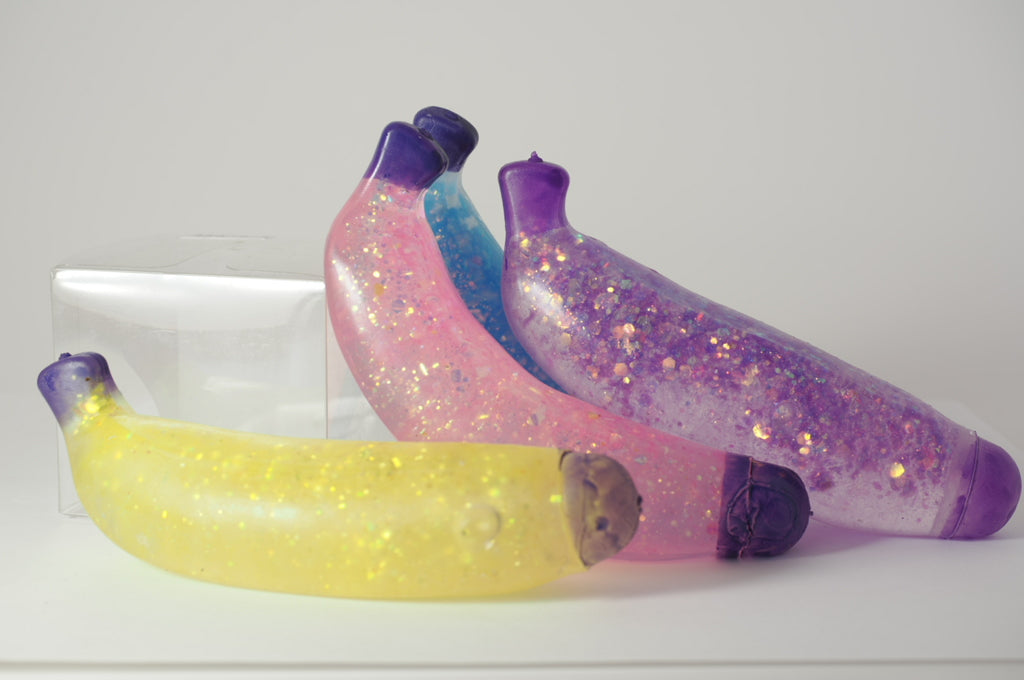 Glitter Sugar Banana Squish