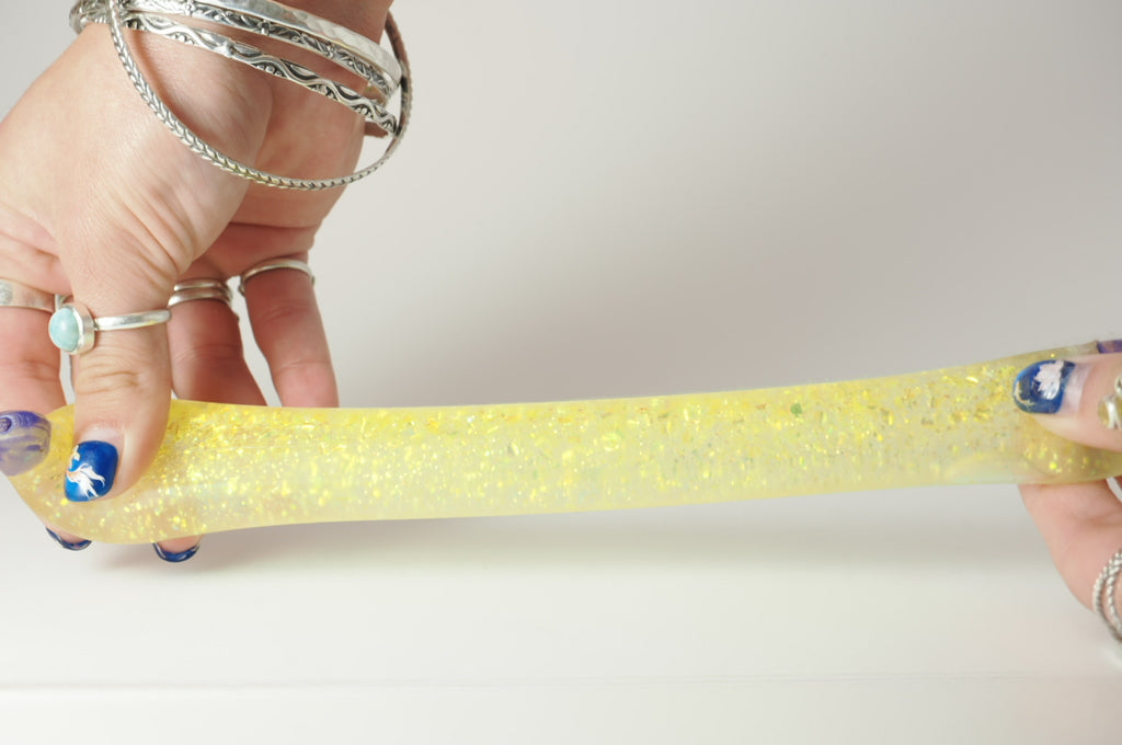 Glitter Sugar Banana Squish