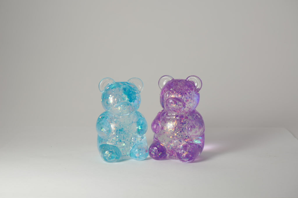 Small Glitter Gummy Sugar Bear