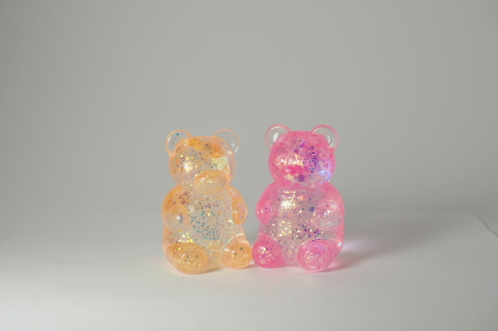 Small Glitter Gummy Sugar Bear