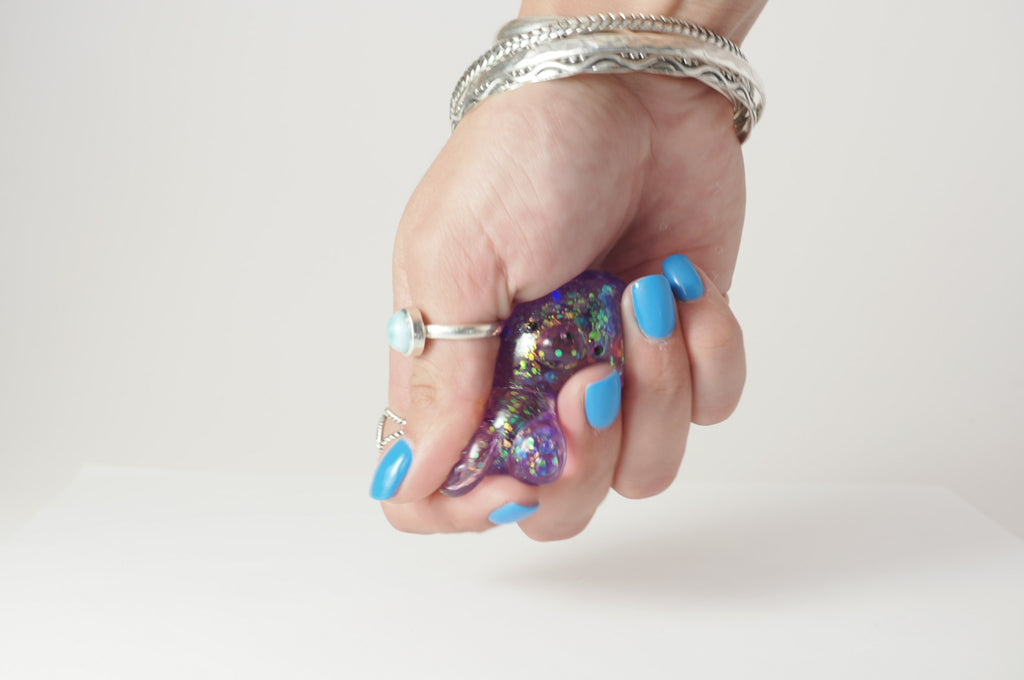 Mini Glitter Bear
