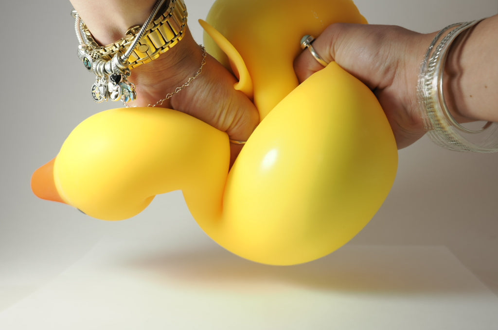 Large Yellow Marshmallow Goose