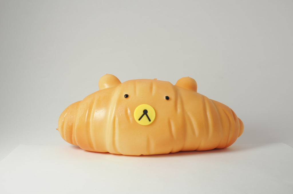 Bear Croissant Marshmallow Squish