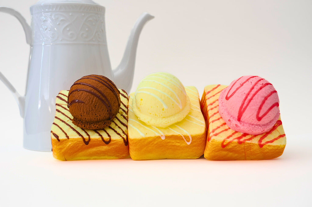 Ice Cream Bread Slow Rise Squishy