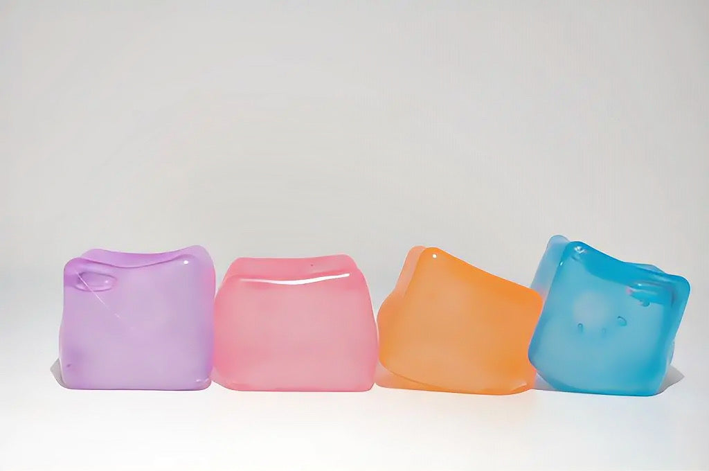 Squeeze Ball Clear Cube Squishy