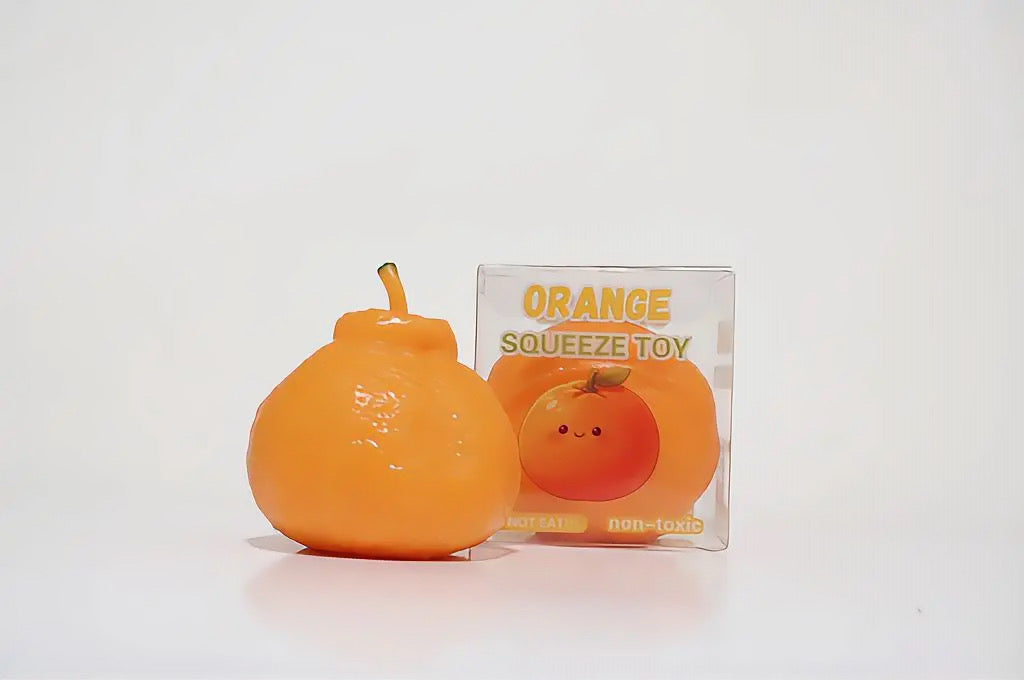 Orange Crunchy Squishy
