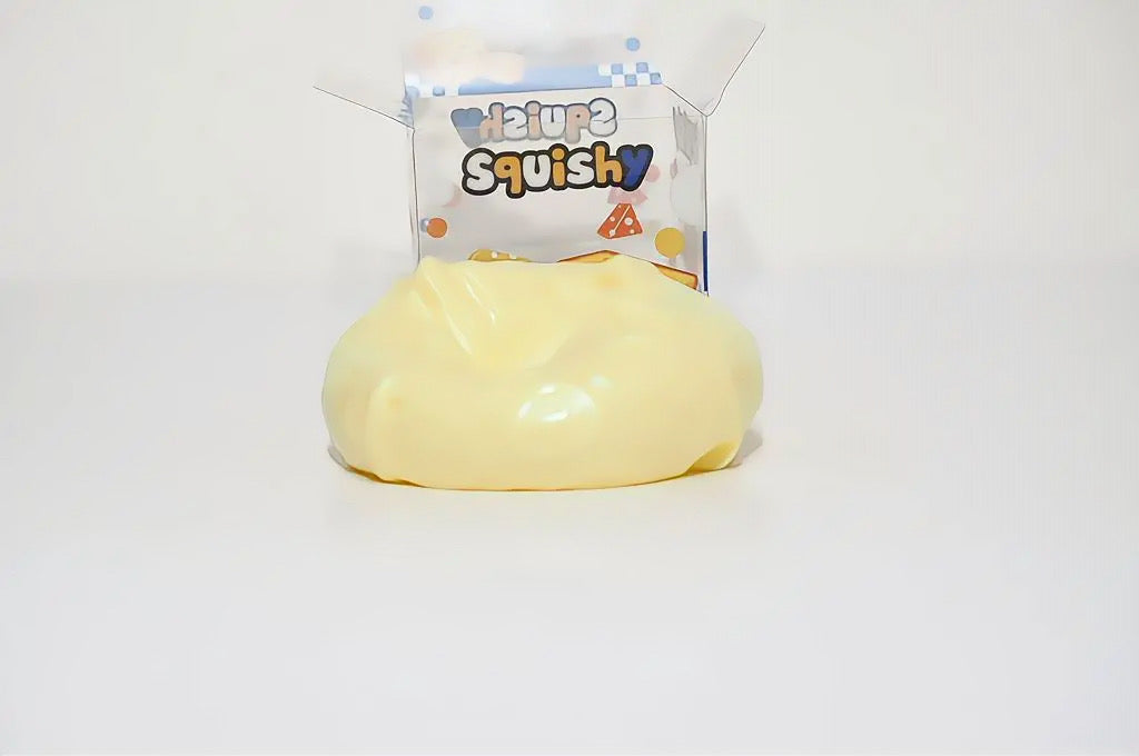 Cheese Oil Squish Medium Squishy