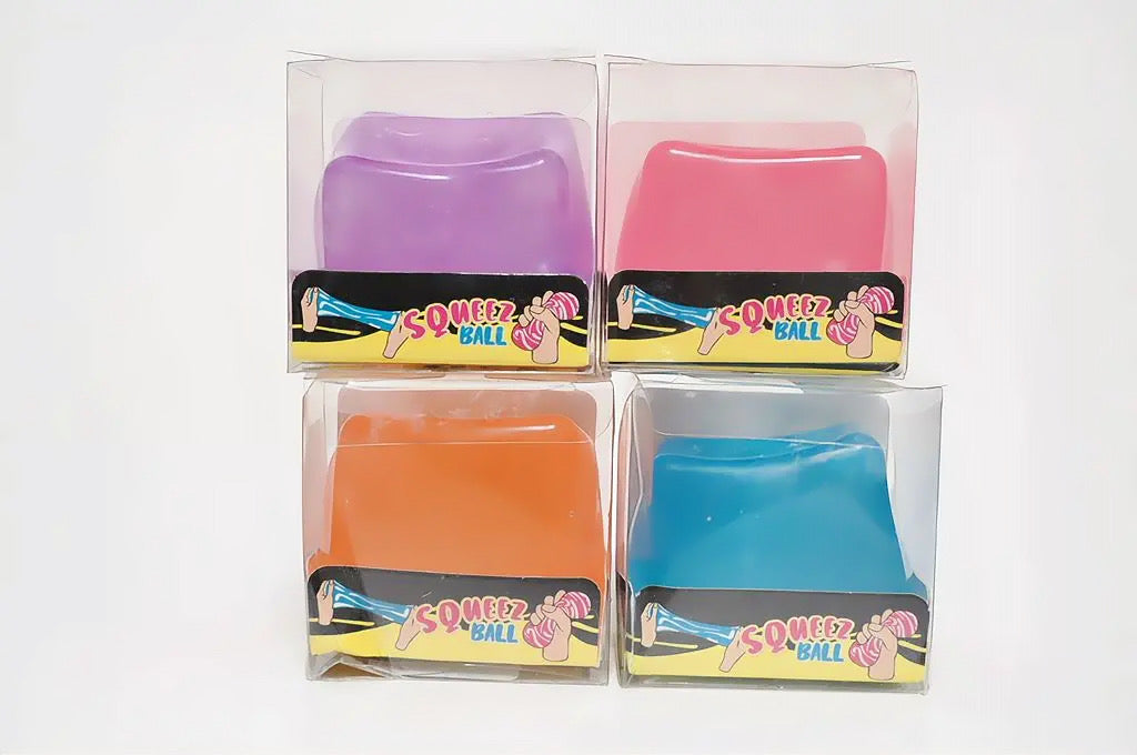 Squeeze Ball Clear Cube Squishy
