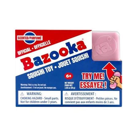 Bazooka Gum Scented Squishy