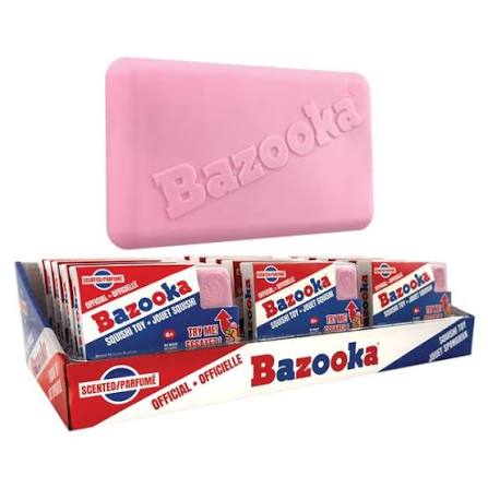 Bazooka Gum Scented Squishy
