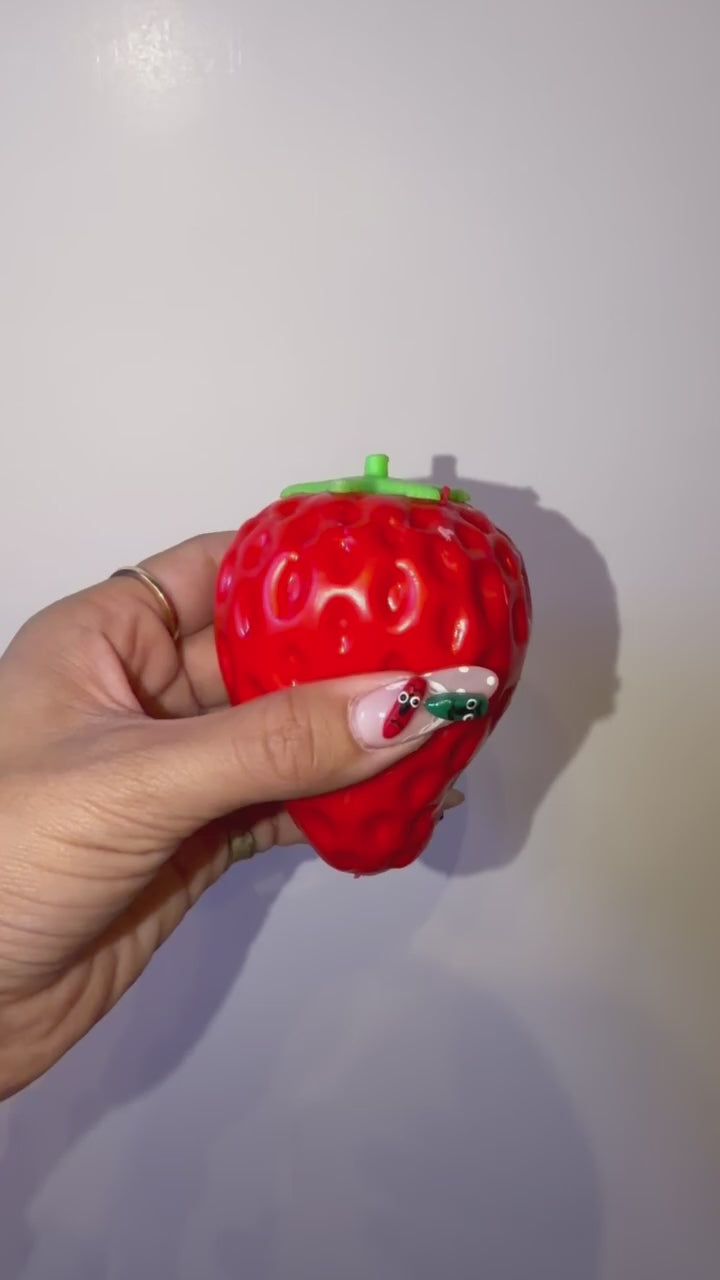 Strawberry Crunchy Squishy